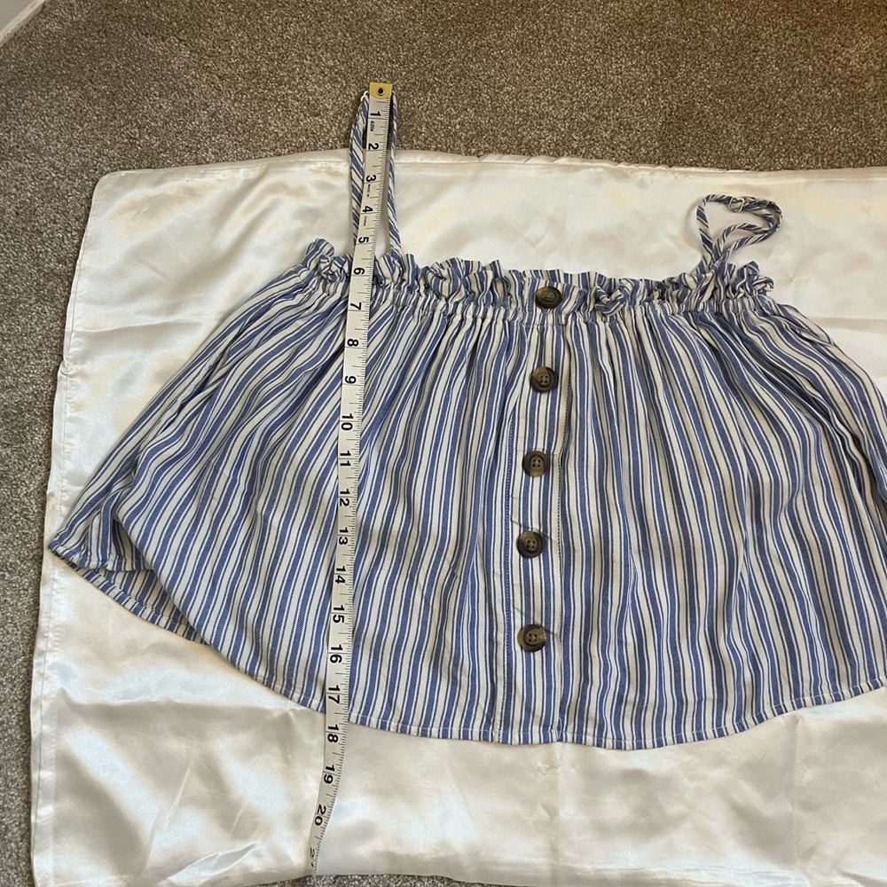 American Eagle Crop Adjustable Spaghetti Strap, D… - image 7